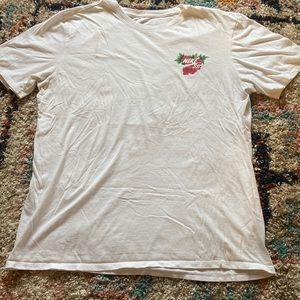 NIKE “the tee” white mens large